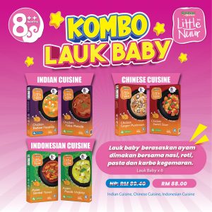 8m+ Kombo - Lauk Baby